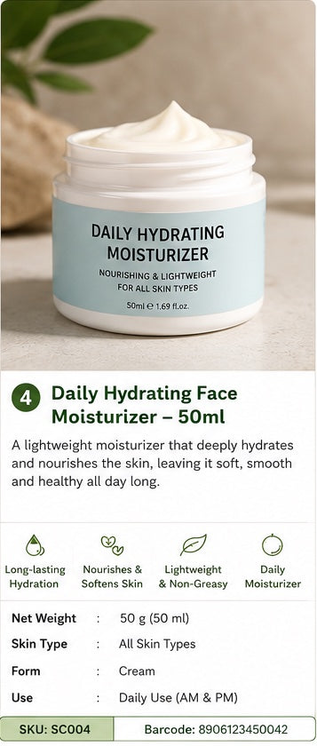 Daily Hydrating Face Moisturizer