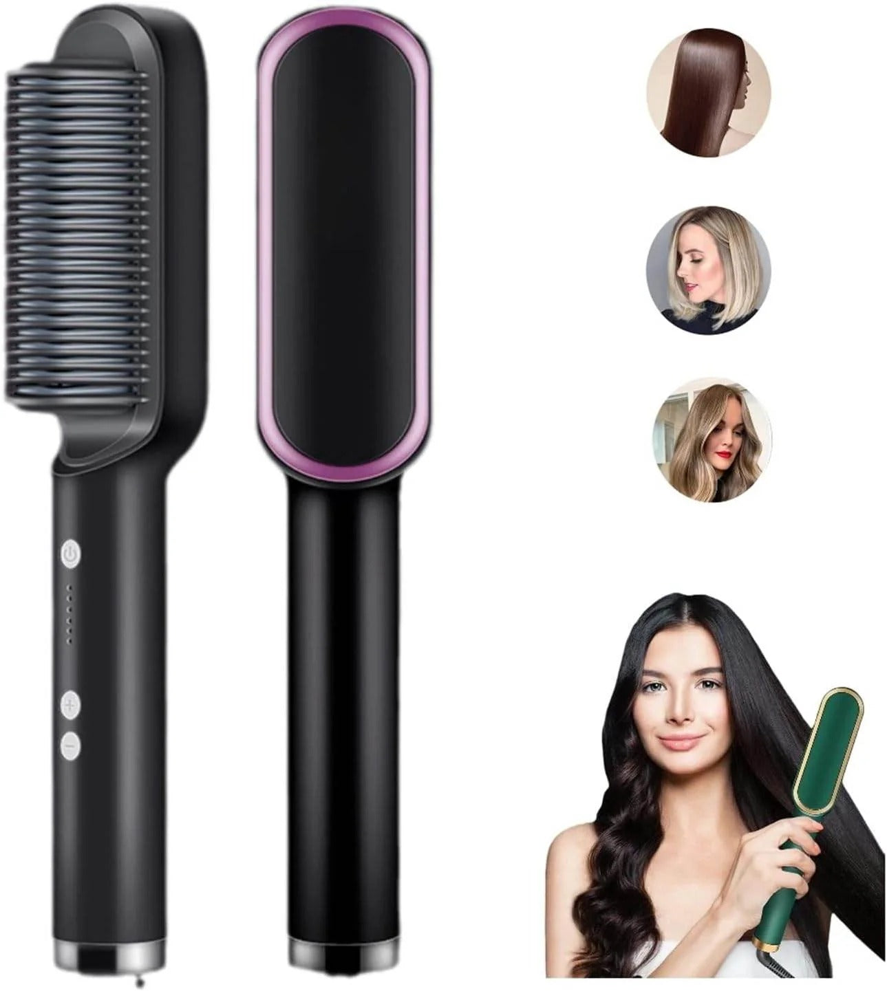 Professional Hair Straightener Brush