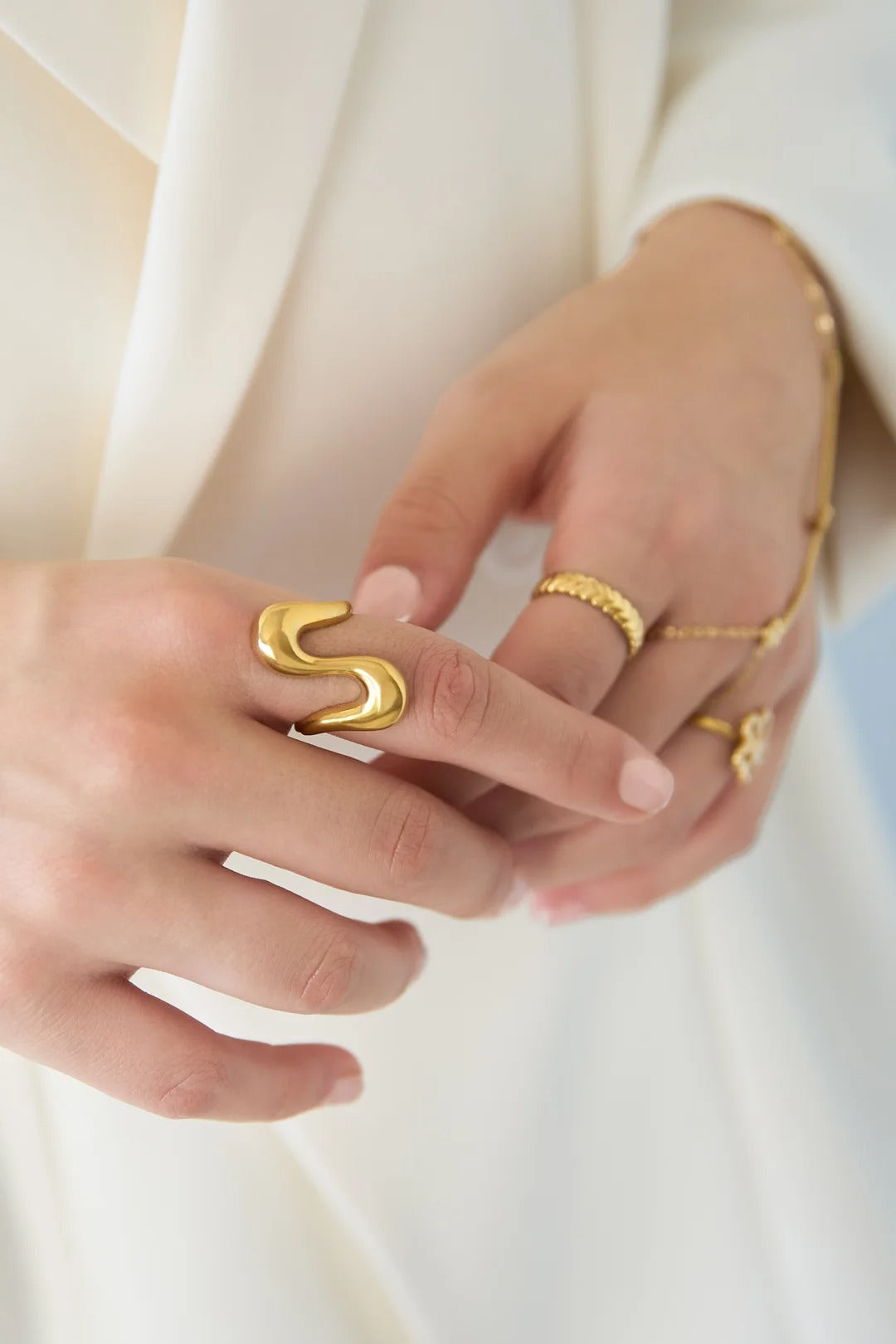 Adjustable Statement Ring