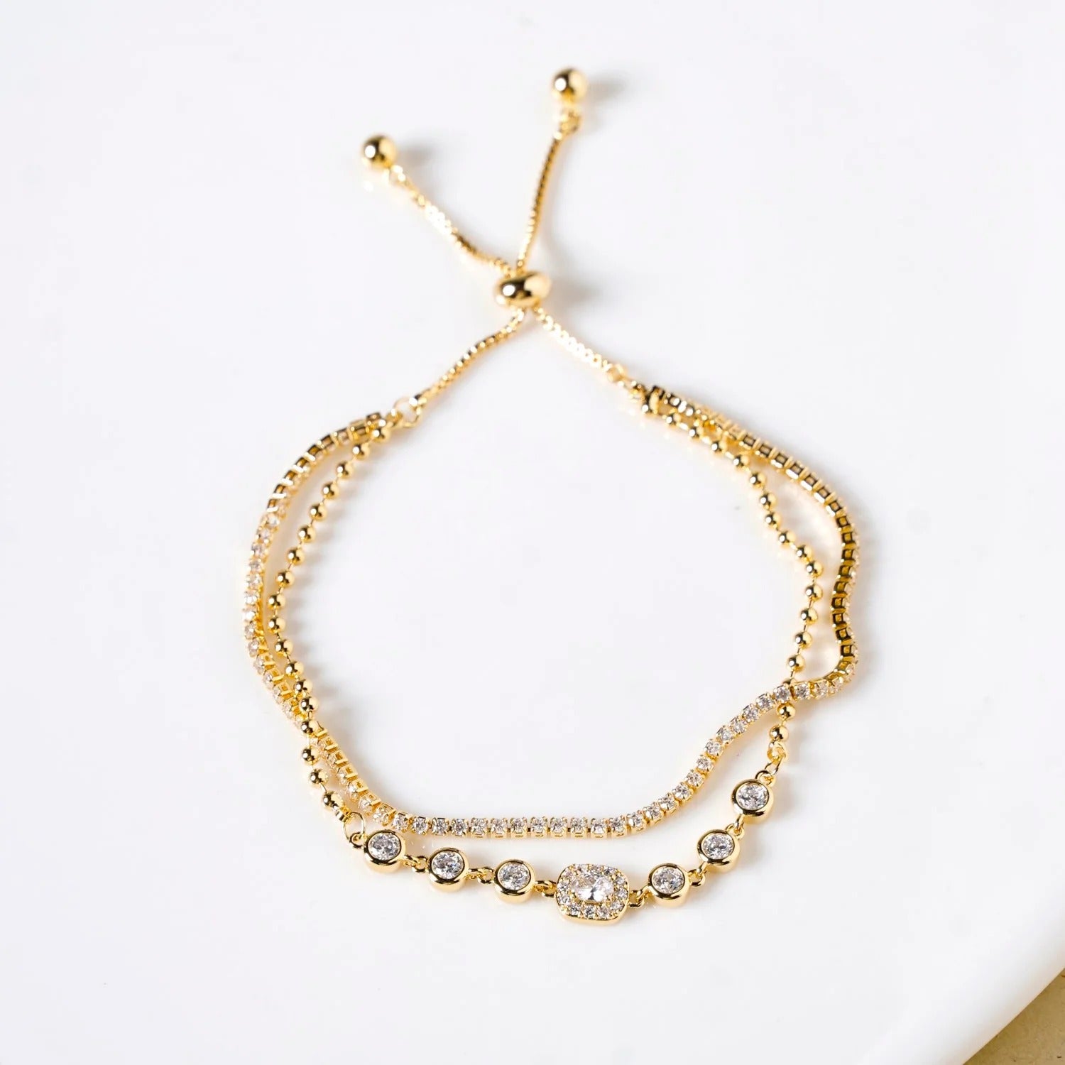 Layered Charm Bracelet