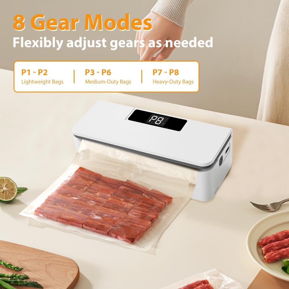 Portable Mini Bag Sealer for Snacks & Food Storage