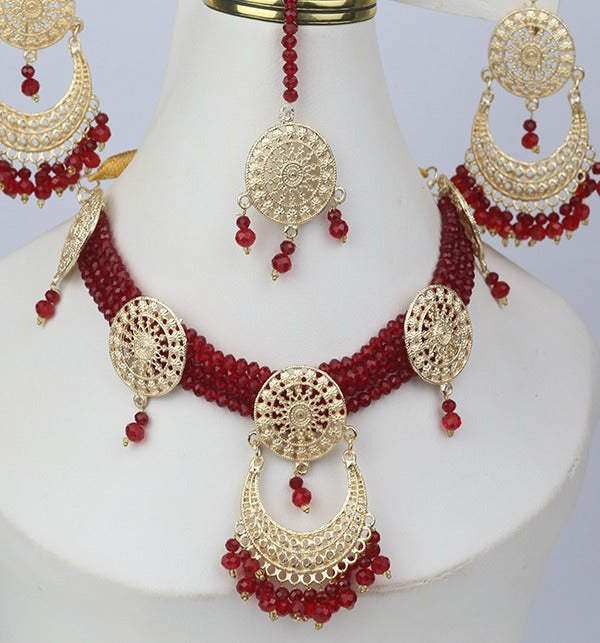 Artificial Statement Necklace Set