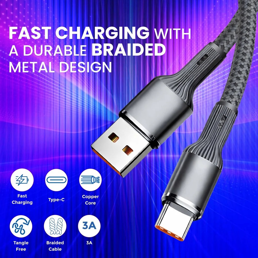 Heavy-Duty Fast Charging Data Cable