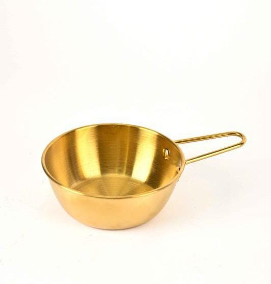 Mini Golden Stainless Steel Sauce Pan