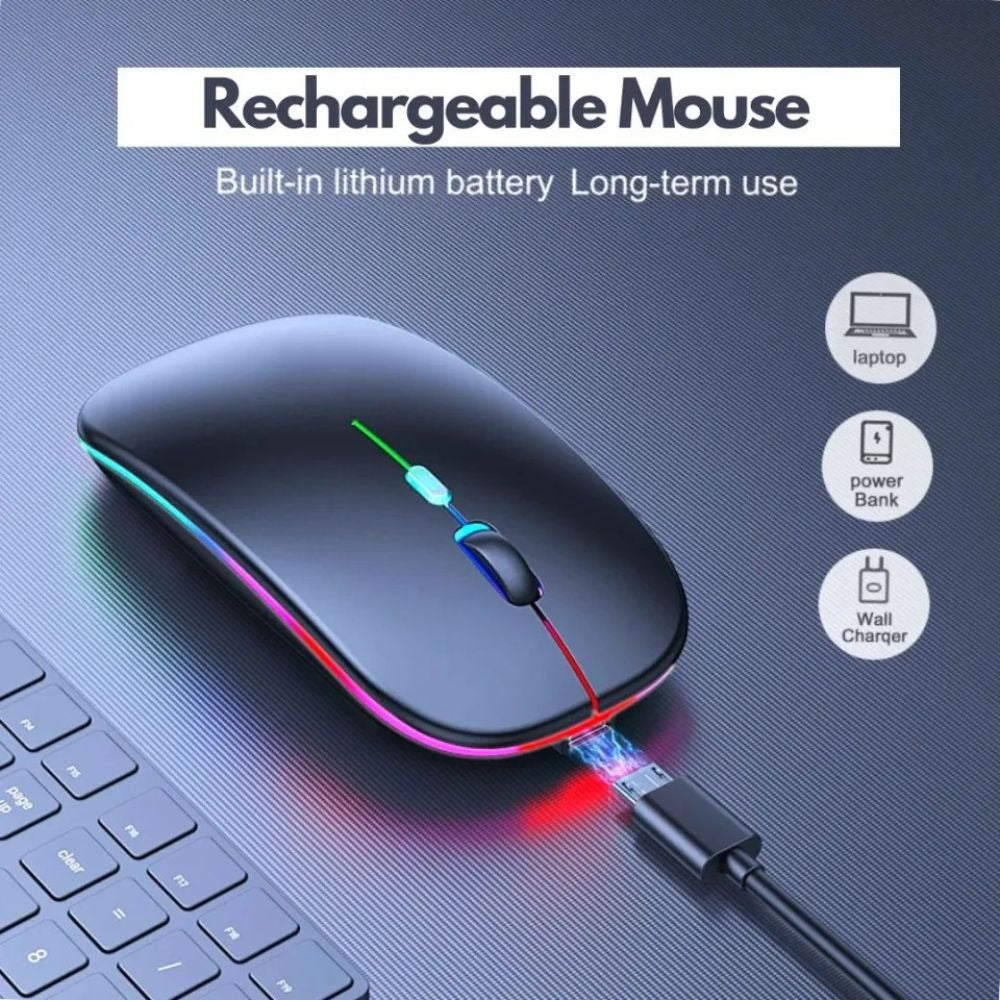 HP Wireless RGB Rechargeable Mouse