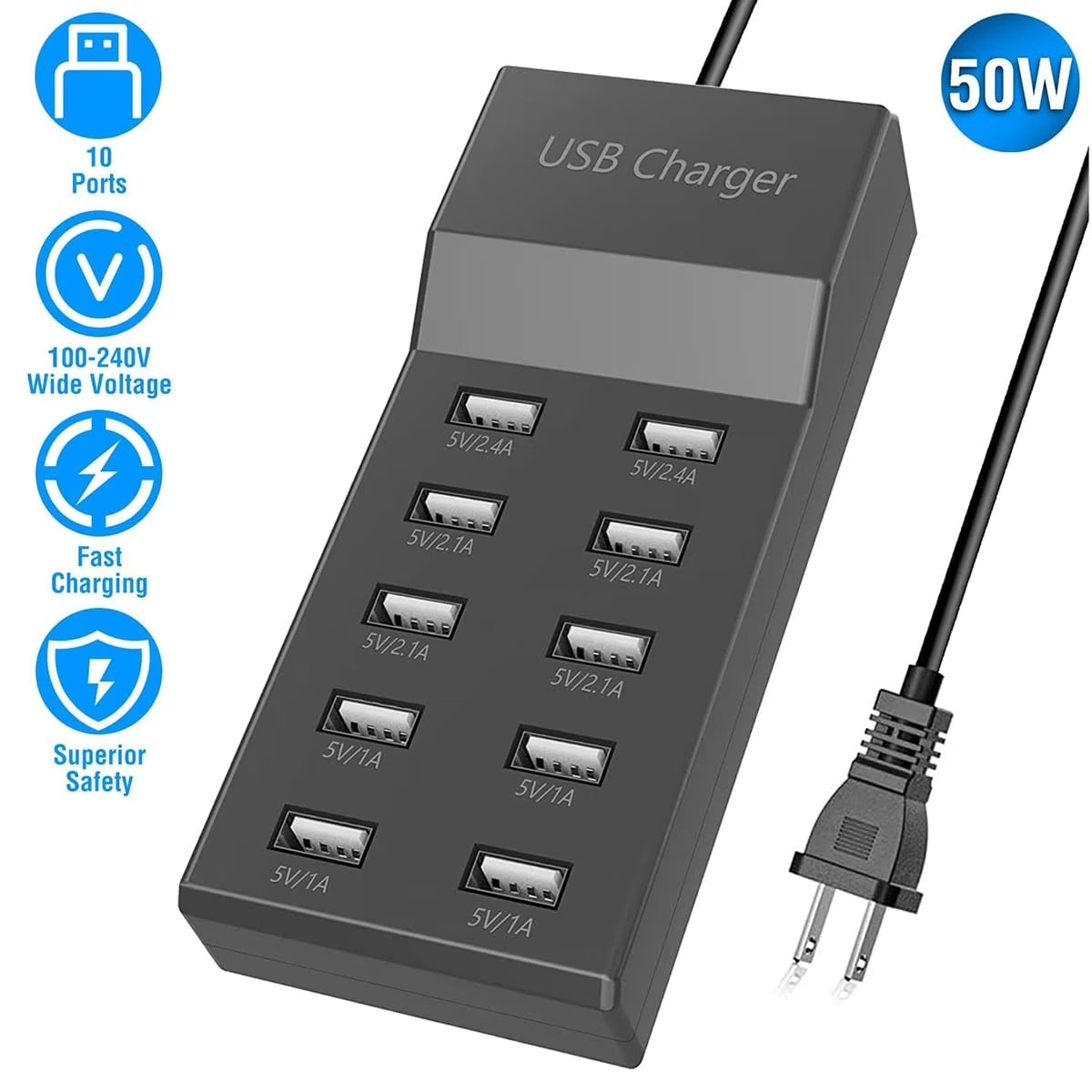 Multi-Port USB Charging Station