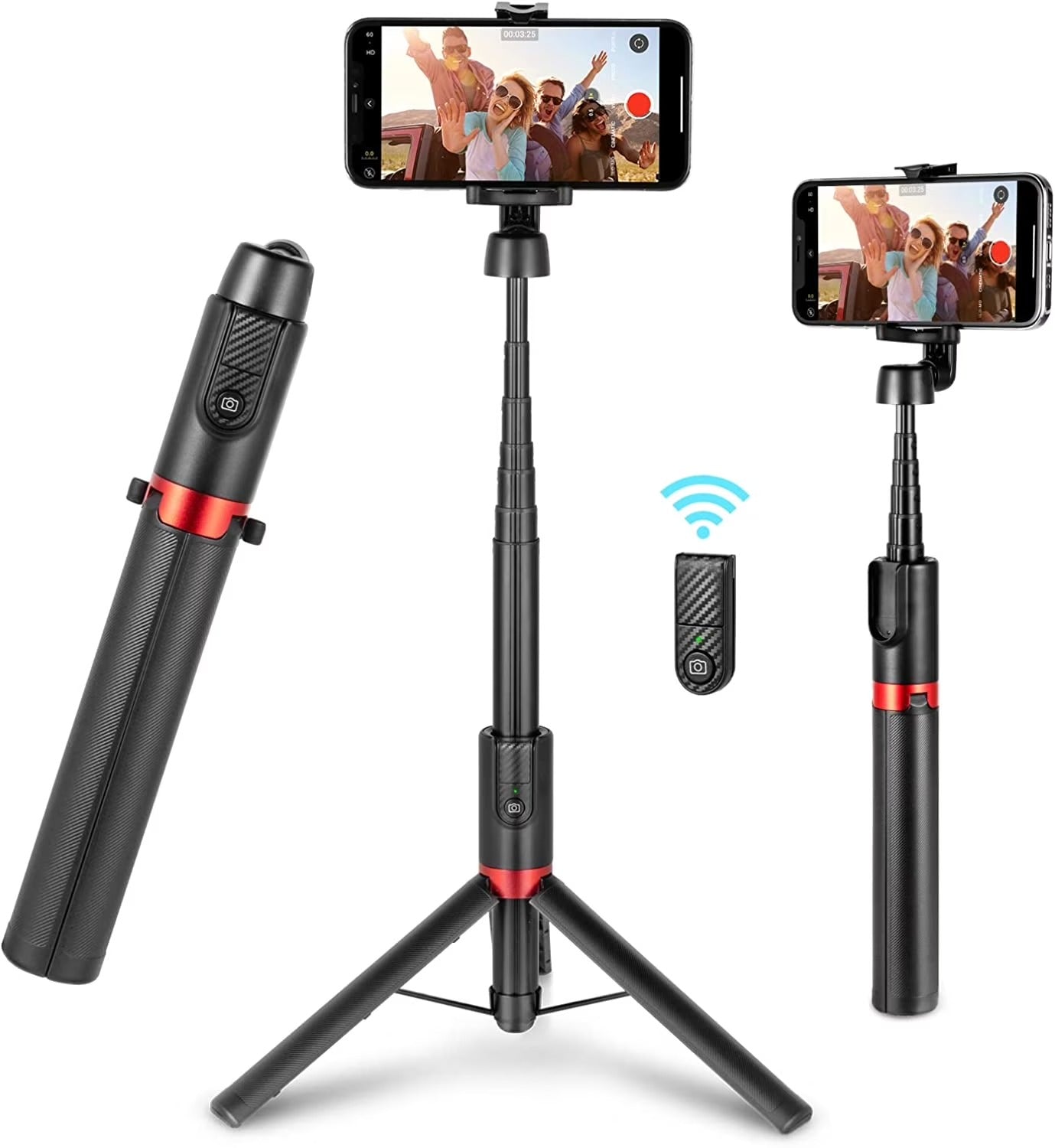 Bluetooth Selfie Stick with Tripod