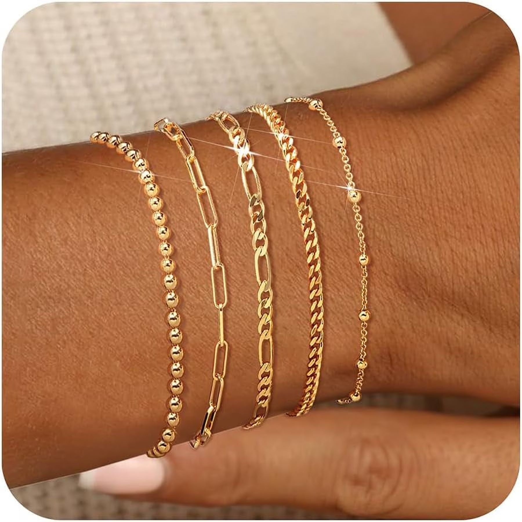 Layered Charm Bracelet