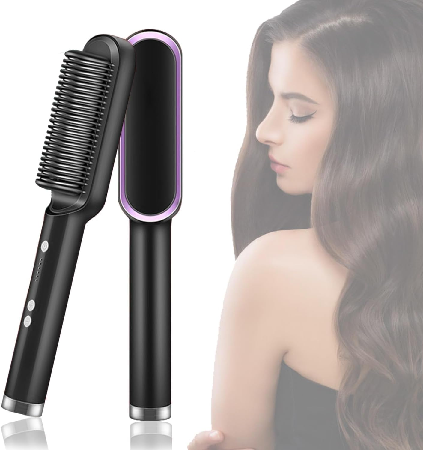 Professional Hair Straightener Brush